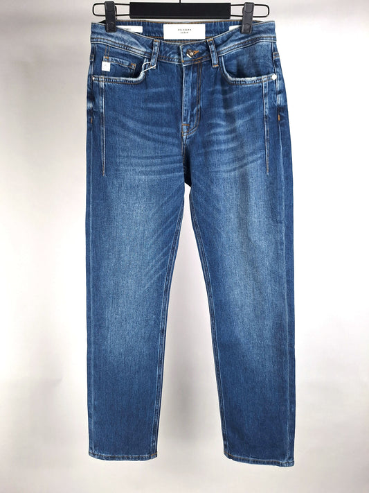 Goldgarn Jeans C4 Relaxed fit long darkblue
