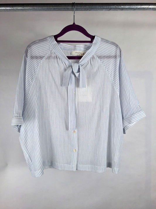 JcSophie Bluse Mercedes blue stripes