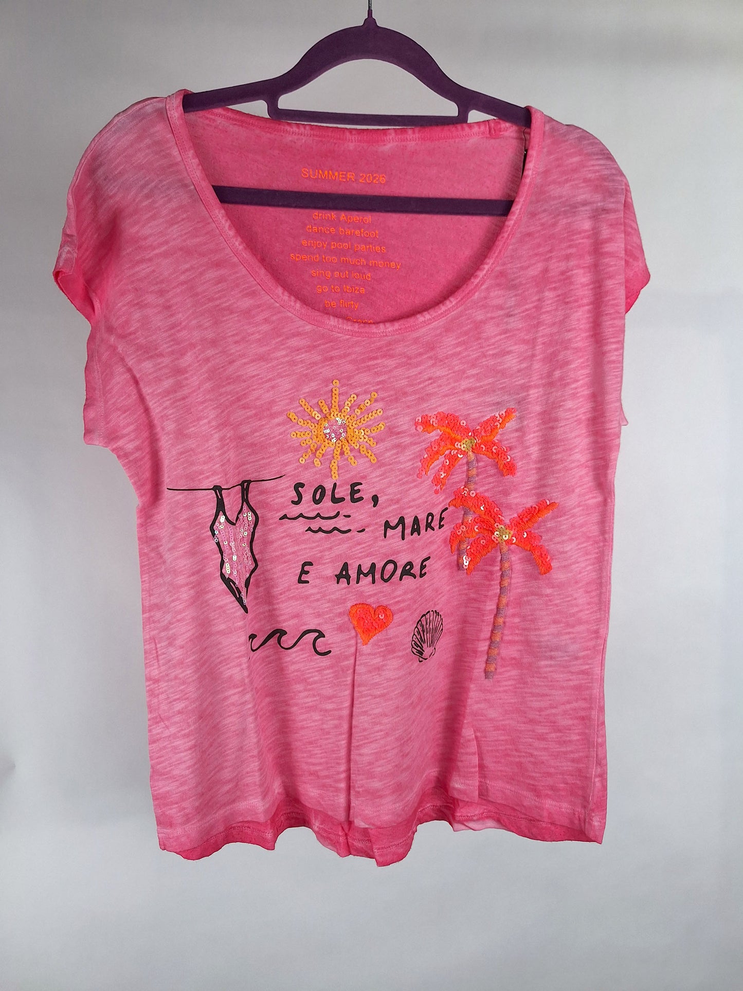 Grace Shirt Sole Mare Amore rose