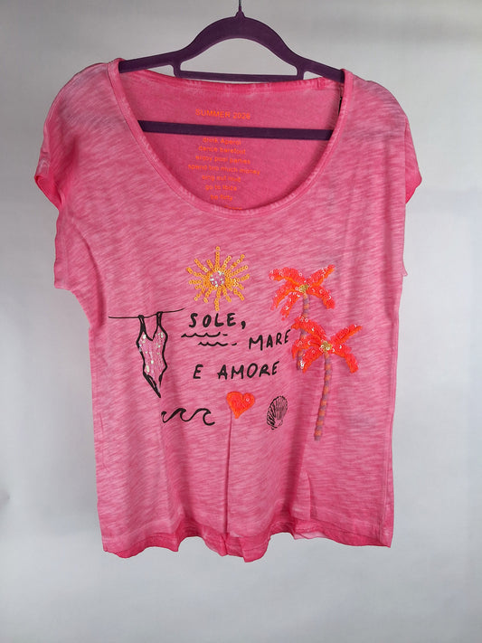 Grace Shirt Sole Mare Amore rose