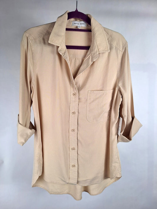 Bella Dahl Hemd Button down sand