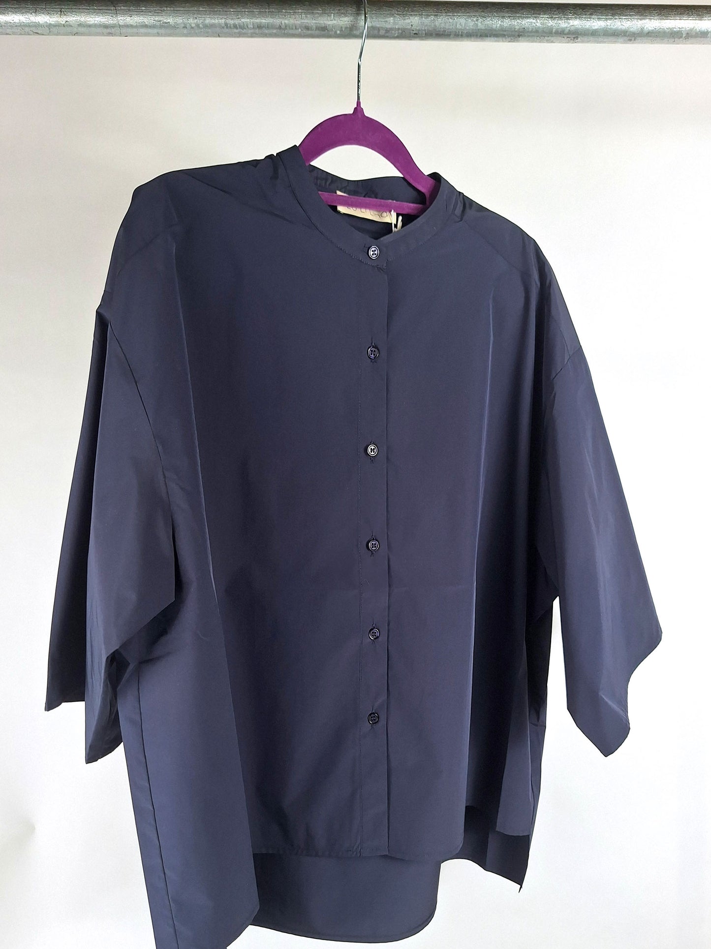 LuLiLina Taftbluse navy