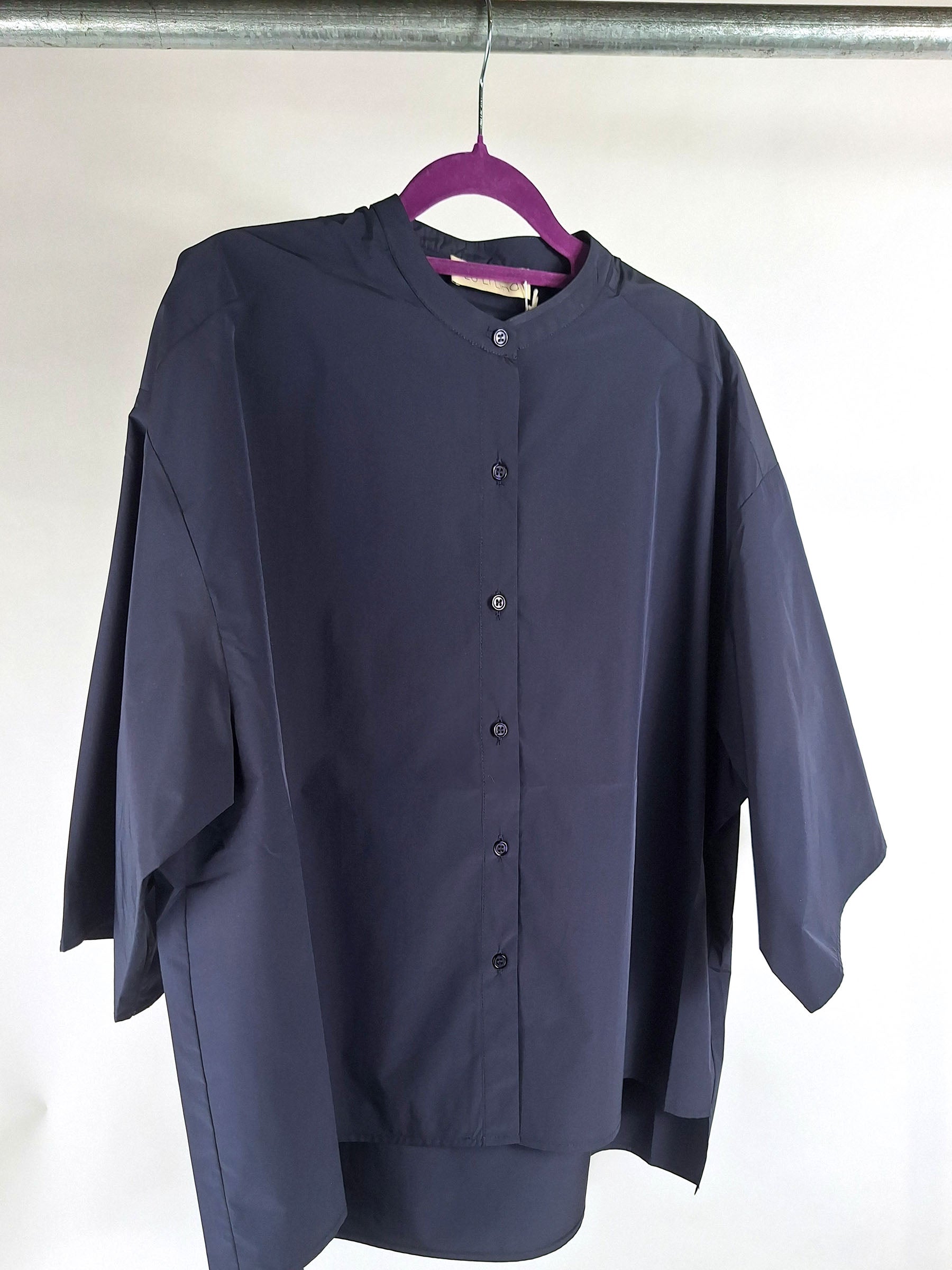 LuLiLina Taftbluse navy