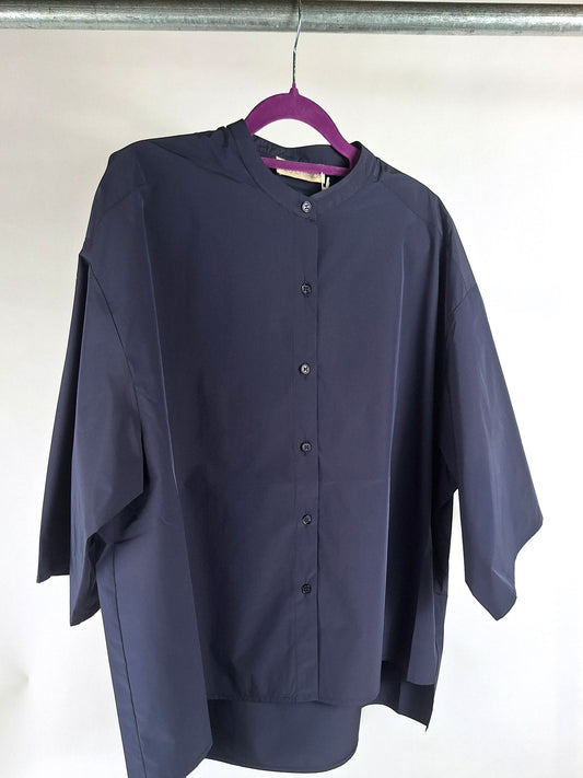 LuLiLina Taftbluse navy