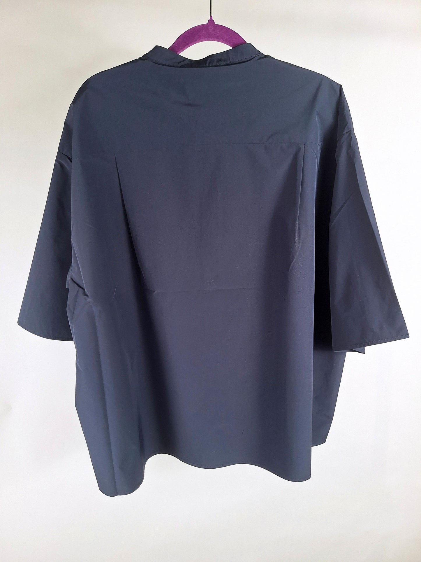 LuLiLina Taftbluse navy