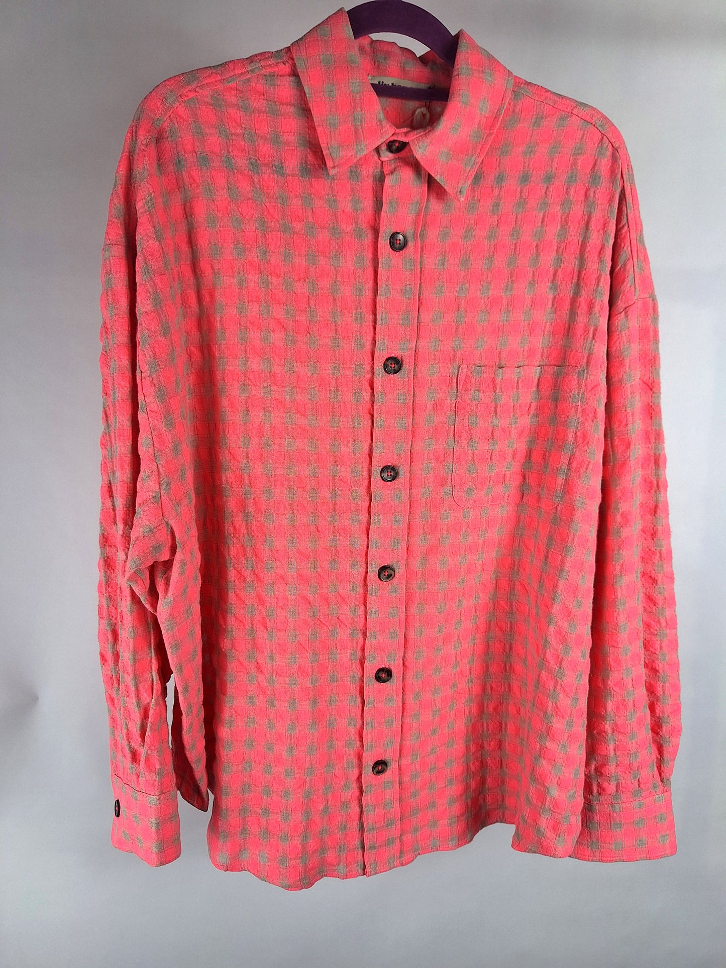 Liv Bergen Shirt California pink/beige