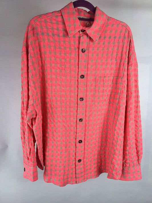 Liv Bergen Shirt California pink/beige