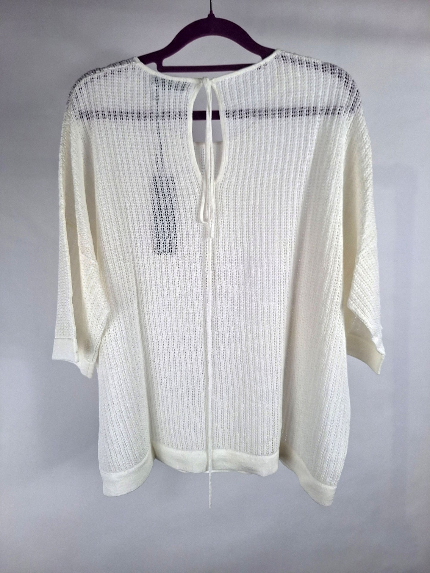 esisto Strickshirt summer white