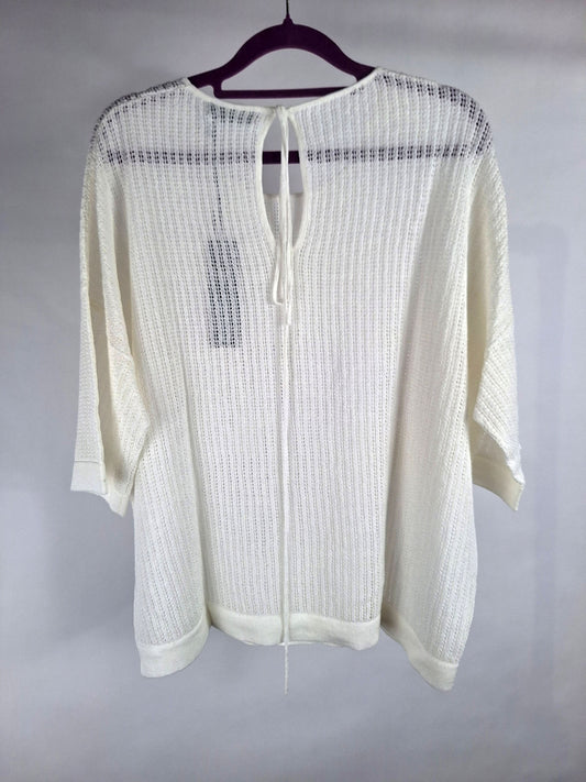 esisto Strickshirt summer white