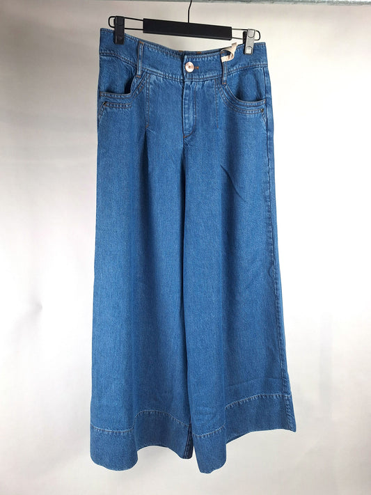 VON & ZU Jeanshose hellblau