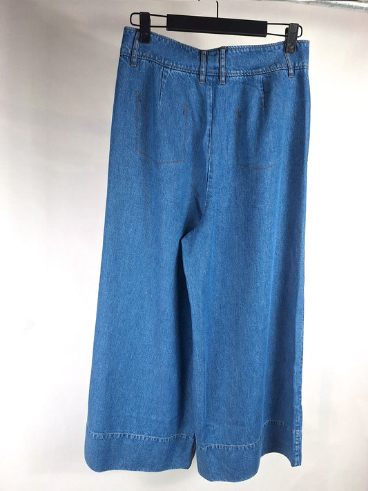 VON & ZU Jeanshose hellblau