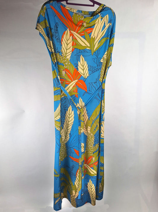 Harm Jopp Kleid Elvy petrol garden