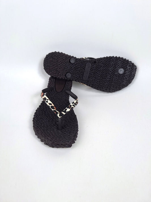 Ilse Jacobsen Flipflops Cheerful Braun Leo