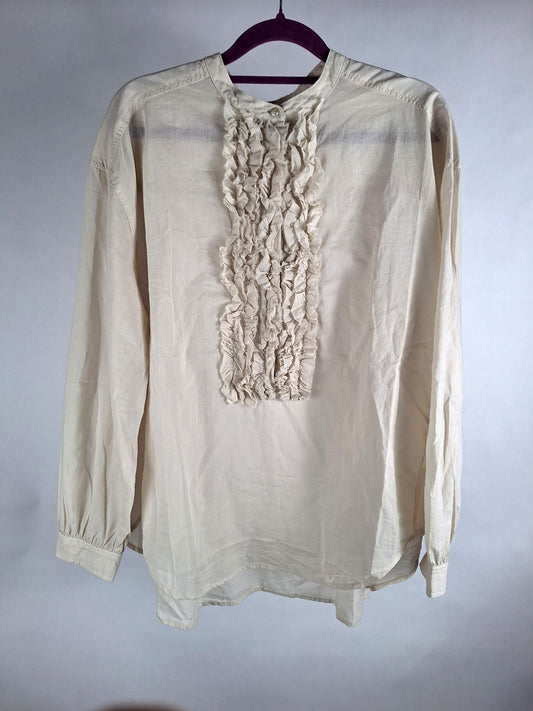 SOSUE Bluse Bruna beige