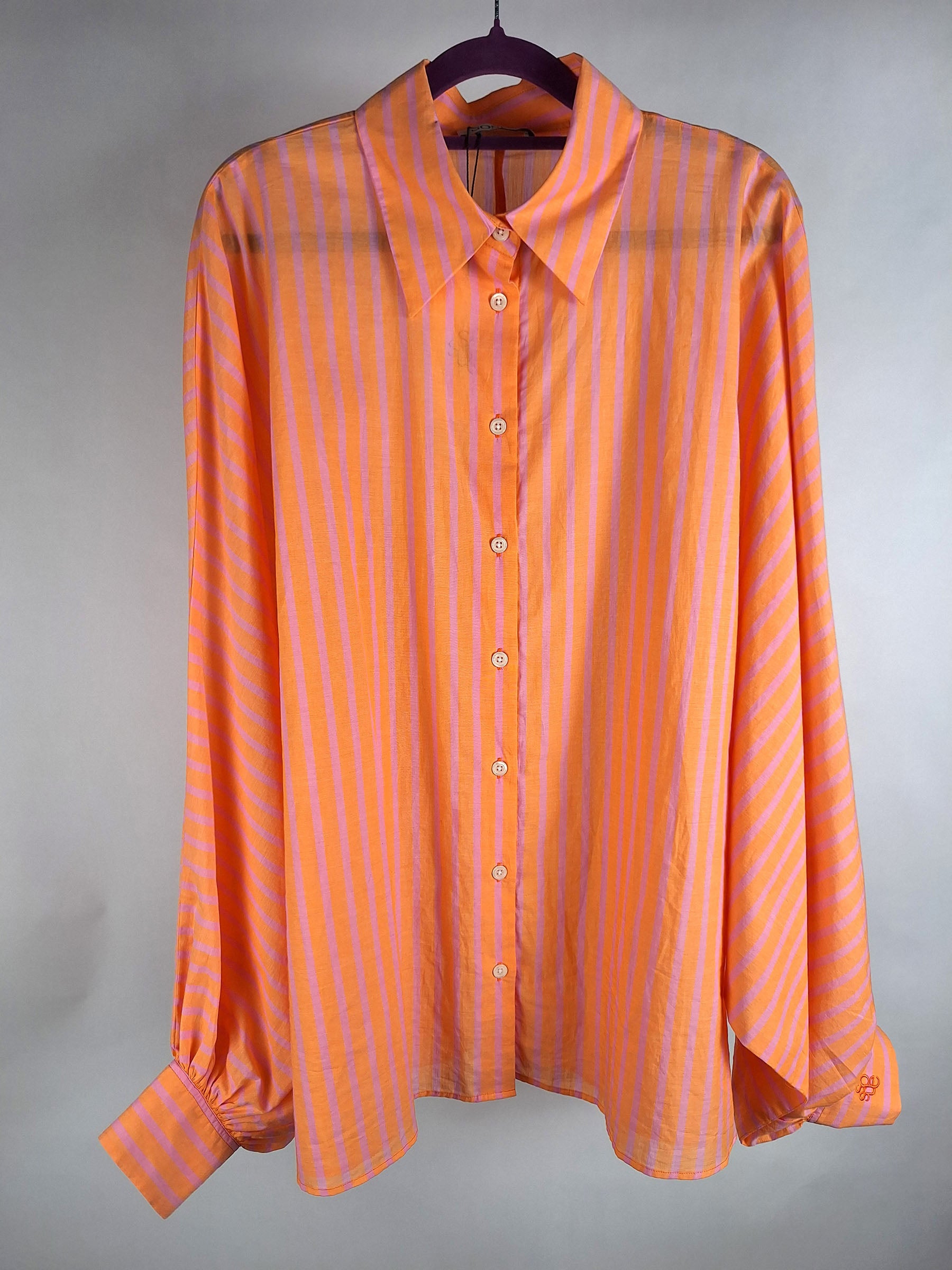 SOSUE Bluse Antonia Voile Coral Pink