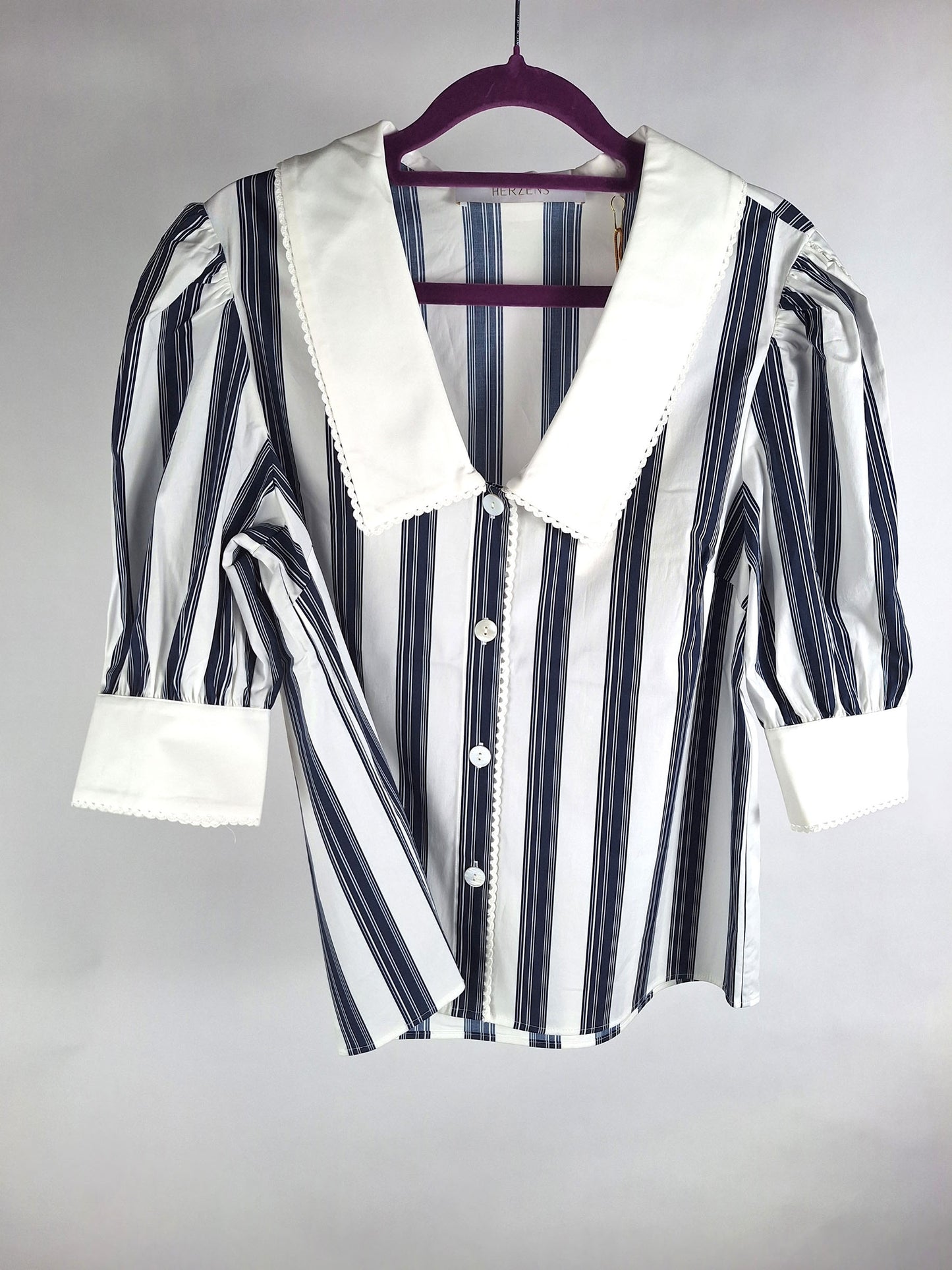 Herzensangelegenheit Bluse marino superwhite