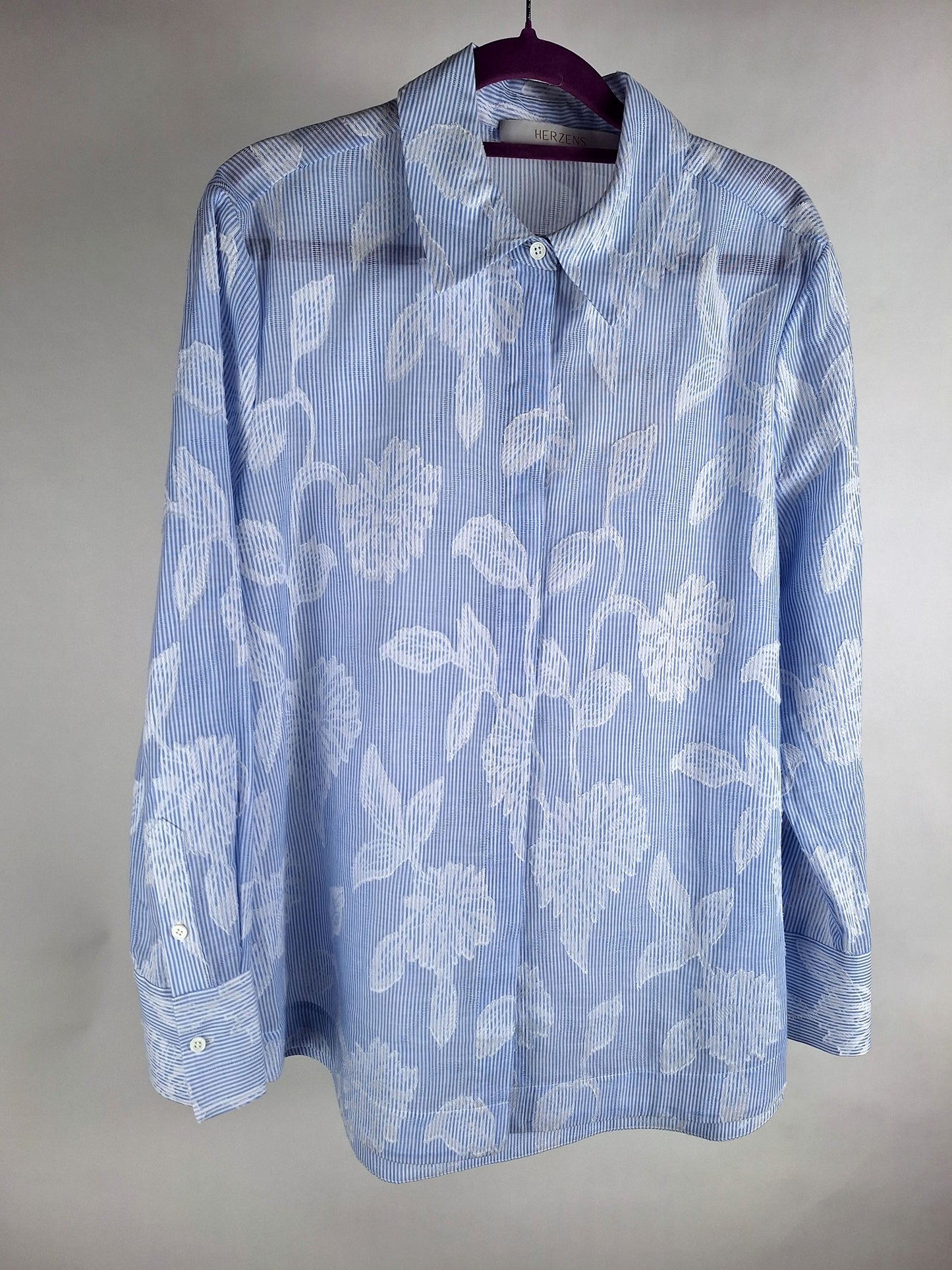 Herzensangelegenheit Bluse sky superwhite
