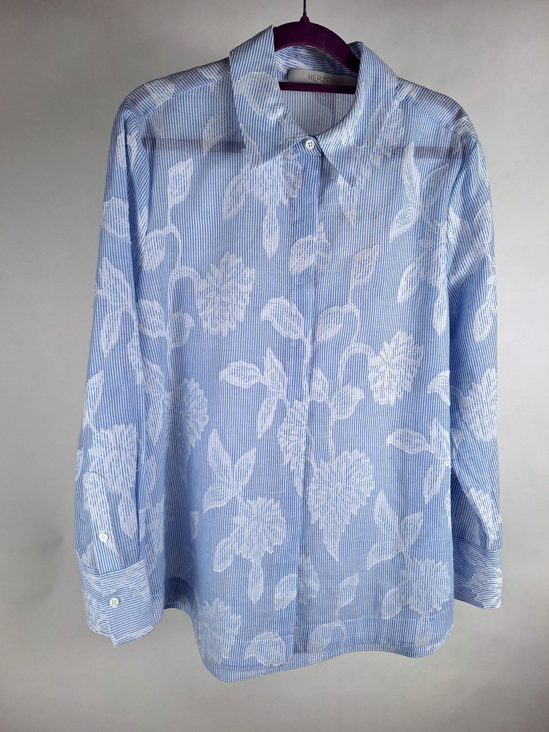 Herzensangelegenheit Bluse sky superwhite
