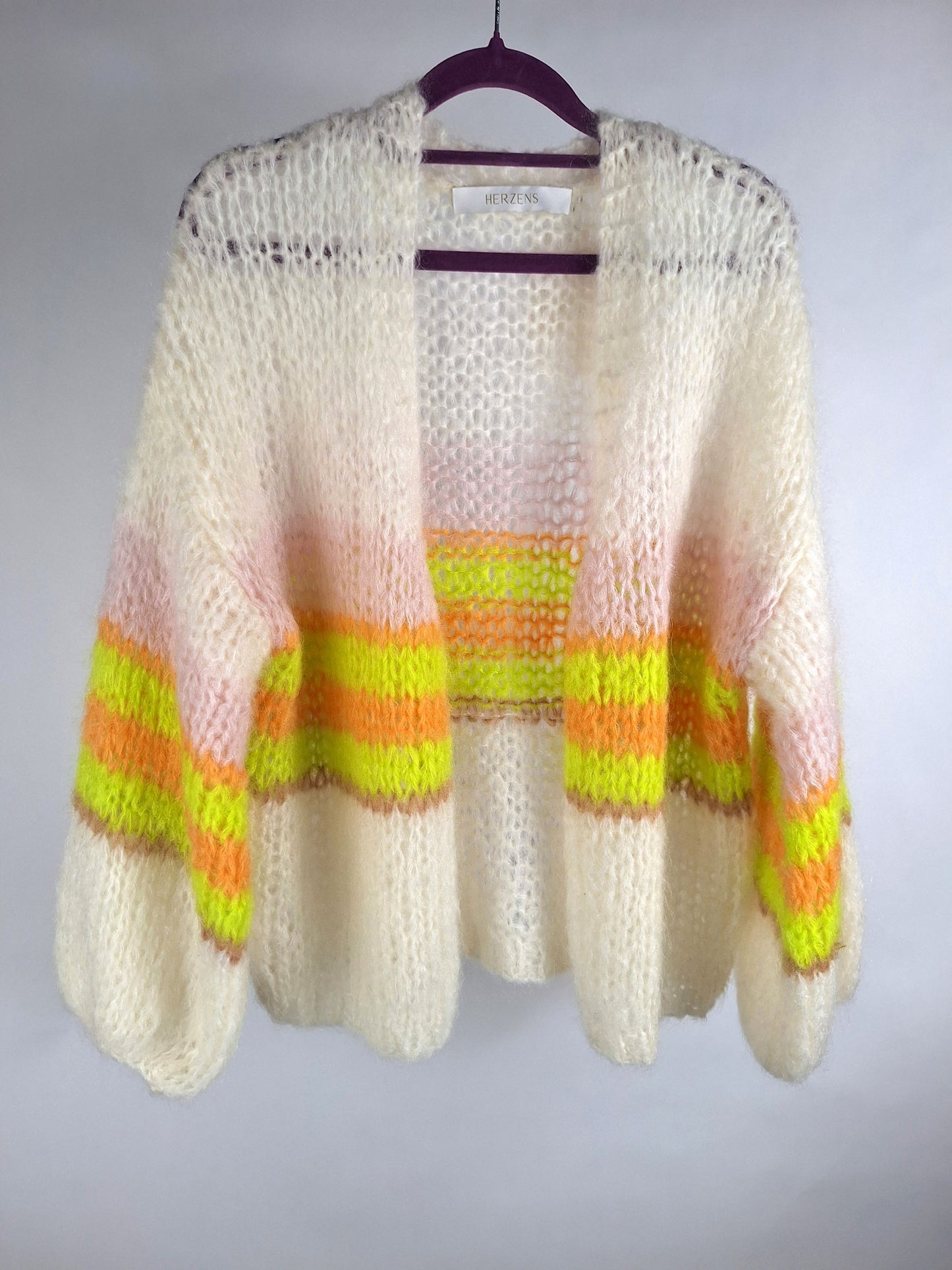 Herzensangelegenheit Cardigan YARA mozzarella multi