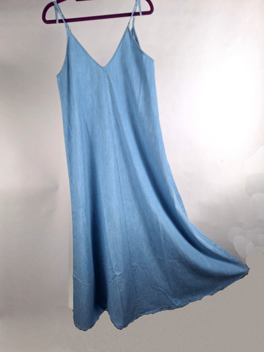 SOSUE Kleid Denim Tank