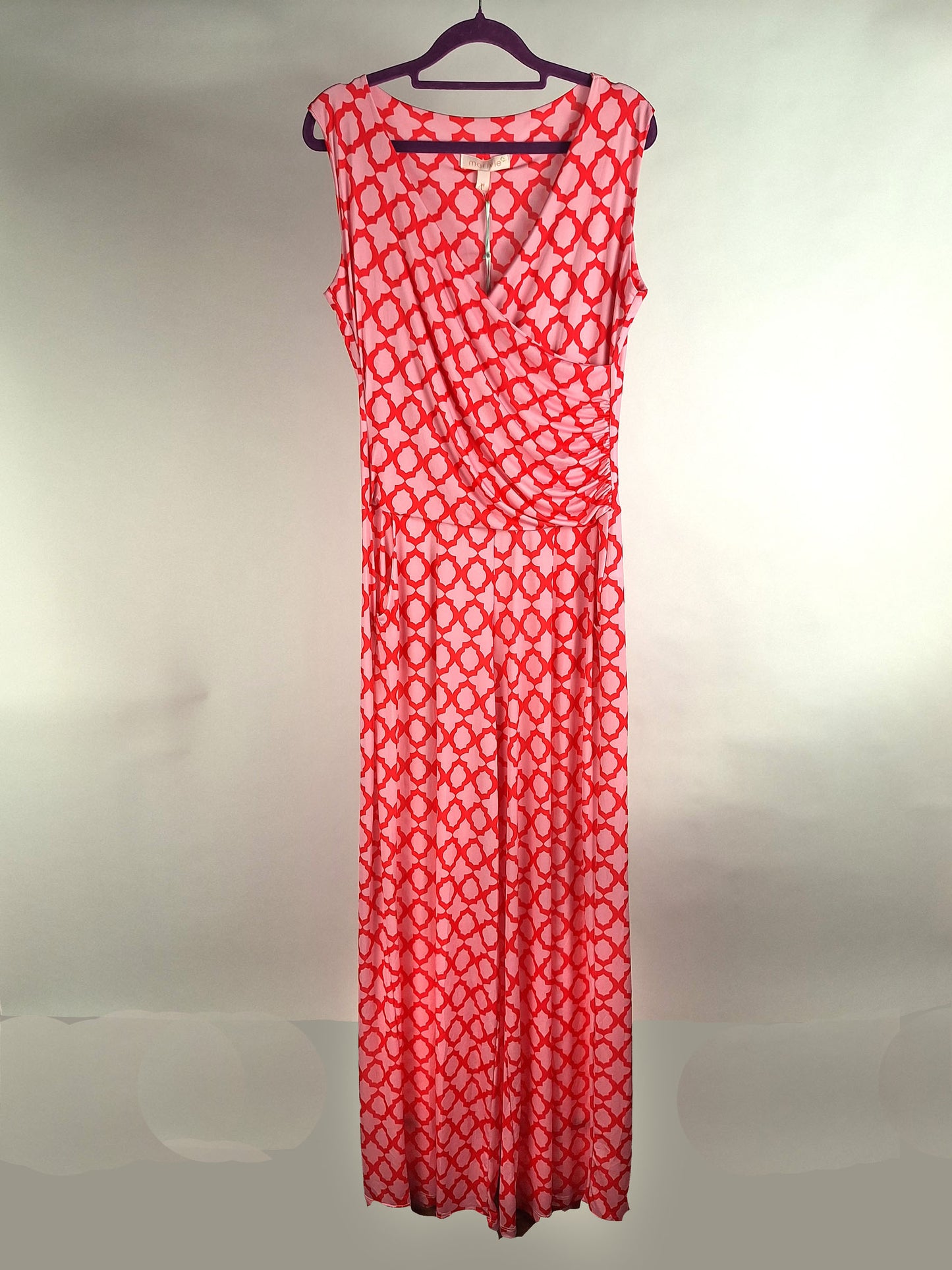Marivie Jumpsuit Summertime! graphic pink