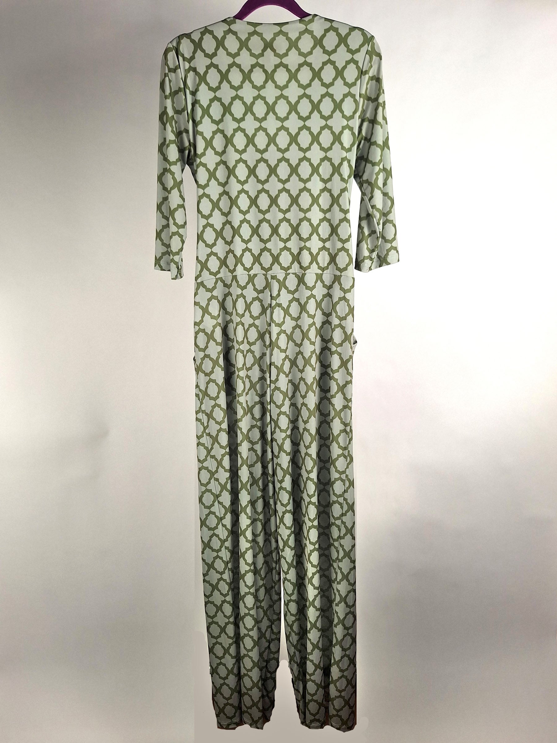 Marivie Jumpsuit Jump in! graphic olive