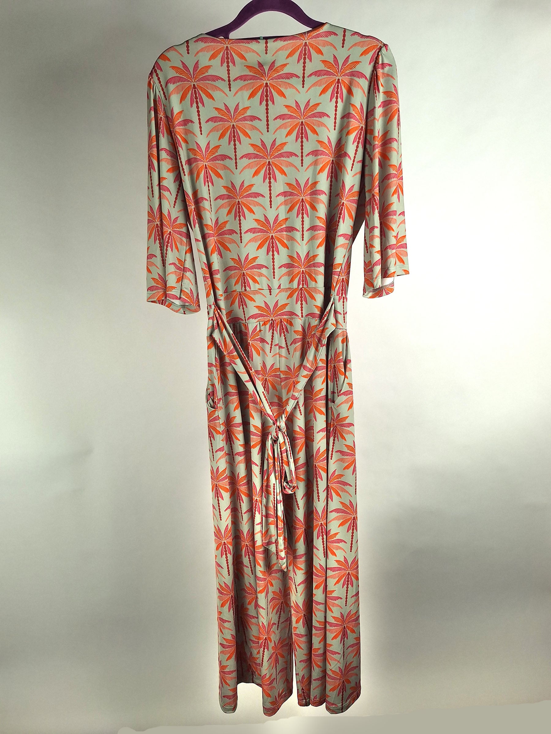 Marivie Jumpsuit Diva! palms sage