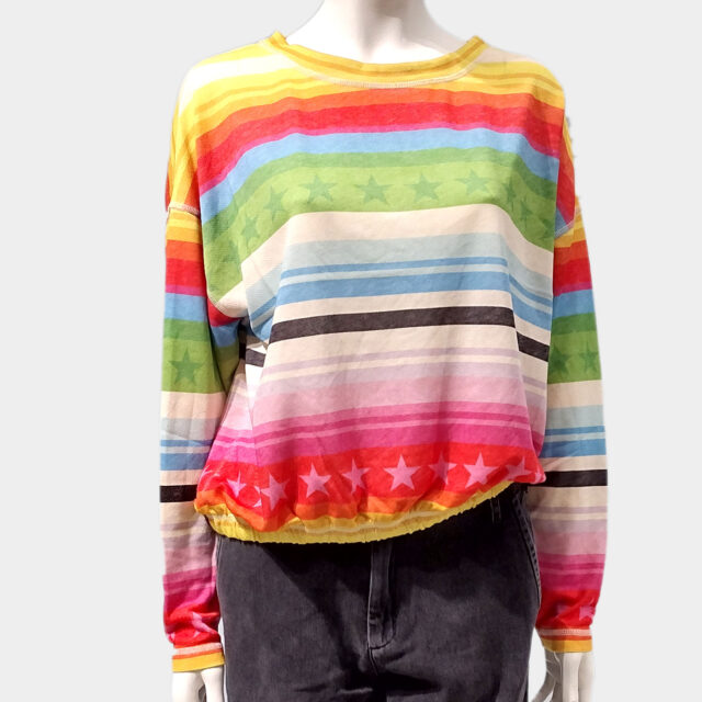 Grace Sweat Ringelsweatshirt multicolor